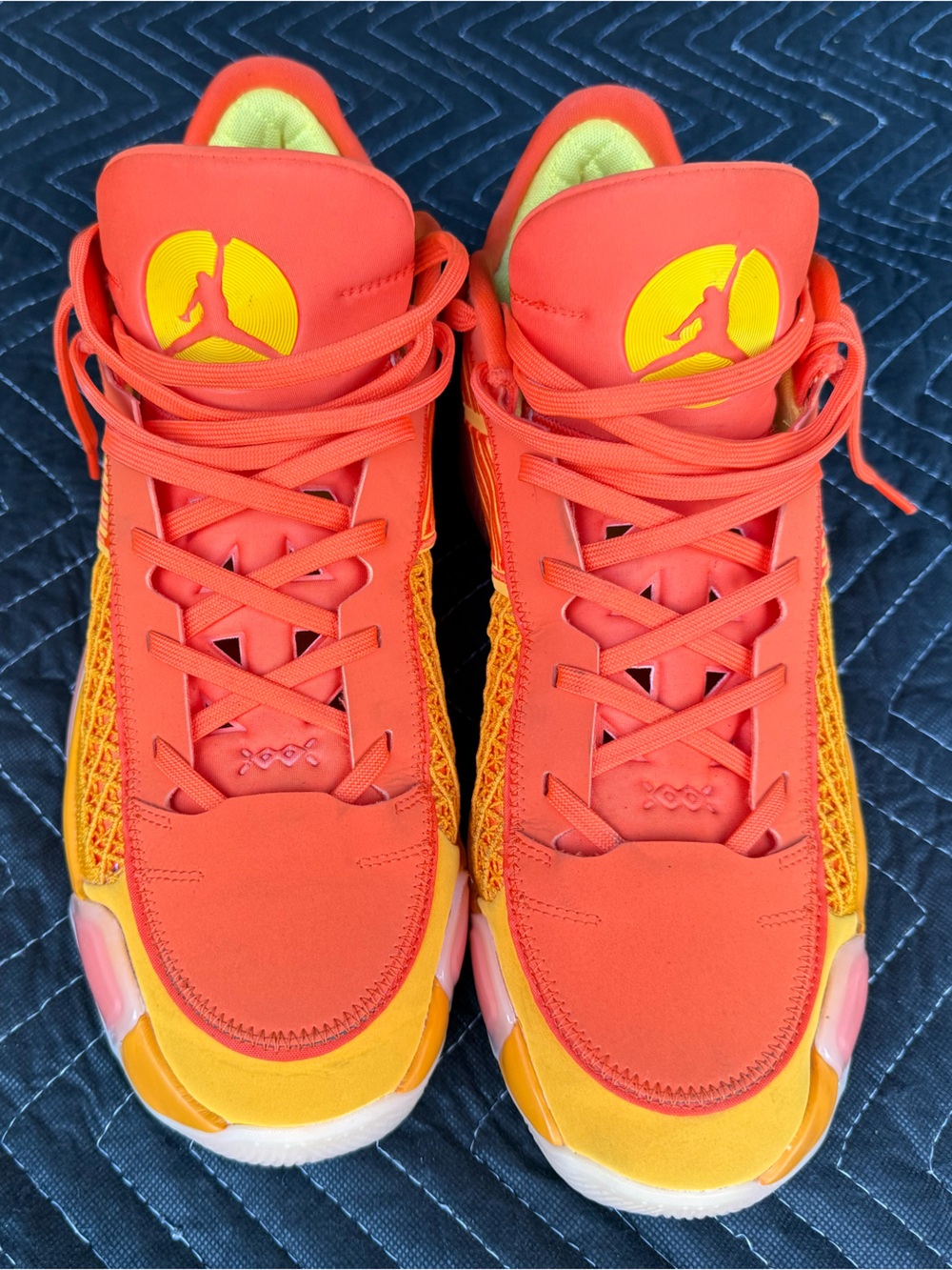 Air Jordan 38 Lows - Taxi / Safety Orange